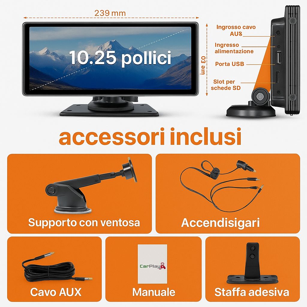 schermo Car Play 2.0